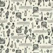 Farmstand Cream Market Toile 5157