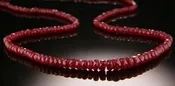 19-1/2" Ruby Necklace