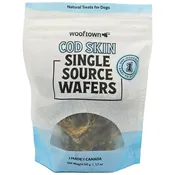 Wooftown Air Dried Treats - Cod Skin Wafers