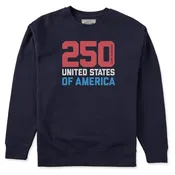 Adult Unisex 250 United States Every Wear Crew Sweatshirt