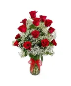 18 RED ROSES