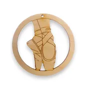 Ballet Slipper Ornament | Personalized