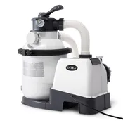 1500 GPH Sand Filter Pump With 24-Hour Timer For Above Ground Pools