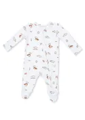 2-Way Zipper Footie - Lake Cuties