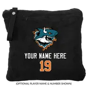 BULL SHARKS PACKABLE TRAVEL BLANKET