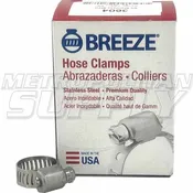 Breeze Mini Hose Clamp 7/32" - 5/8" (10/box)