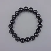 10mm Stretch Black Onyx Polished Bracelet