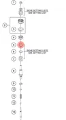 Check valve 15° 48600923