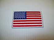 American Flag Patch 3-3/8" x 2"