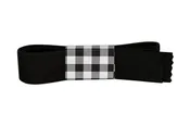 1" Elastic Webbing By The Yard, Black