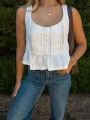 Amalia Stripe Tank Top