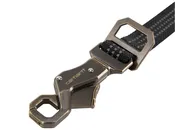 Carhartt Dog Leash Black / Brushed Brass, Size Large