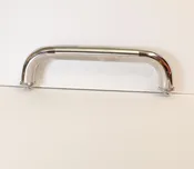 13" BBQ Grill Smoker door Stove Fire Pit Spring Handle - Stainless Steel