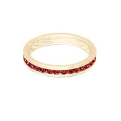 Birthstone Ring July Gold