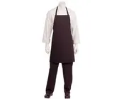 Apron Bib 33" No Pocket Black 72 Ea/Cs