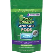 Green Gobbler Tablet Septic System Cleaner 6 ct