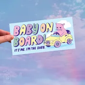 Baby on Board Bumper Sticker