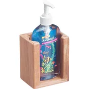 Teak Liquid Soap Holder