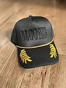 BLOOMS - Sailor Trucker Hat - Black & Gold — all things flowers