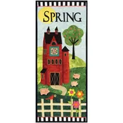 12″ x 30″ Spring Skinny Barn