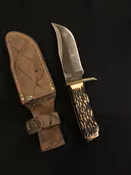 Vintage CRAFTSMAN CUSTOM BEAR SKINNER ACA EDGE Hunting Knife