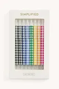 Gel Pen Set, Gingham