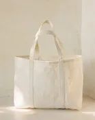Beach Tote in Upcycled Sailcloth