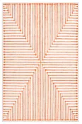 GLN Rugs Claros - Machine Washable Area Rug - Orange/Beige Home Rug