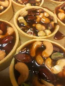 Caramel Nut Tarts — Tiered & Petite by Cotton's Gourmet