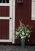 French Flower Tin Arrangement — little farmhouse flowers
