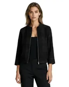 Damee Black Full Zip Jacket