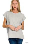 Rainy Day Cotton Tee - Several Colors
