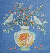 JG191 CHINOISERIE VASE 2 by Janice Gaynor