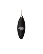 Surfboard Keychain - Black