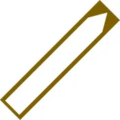 0.75in X 5in Poly TT Pot Tag 3in Core. White Matte. 2000 tags/Roll. 3 Rolls/Case. 6000 Tags/Case. Sold By Case.