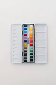 24 Color Watercolor Paint Palette