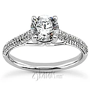 1/2 ct. Four-Prong Basket Head Diamond Engagement Ring (0.21 ct. tw.)