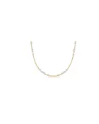 15" Choker Beaded - Hope Unwritten Pearl 4mm
