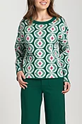 Abstract Geo Pattern Sweater