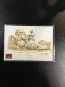 1993 Topps SW Galaxy Card #27 Jabba The Hutt