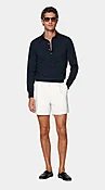 Blue Long Sleeve Polo