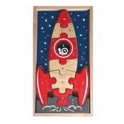 321 Blastoff Multilingual Numbers Rocket Puzzle