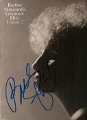 BARBRA STREISAND Autographed “GREATEST HITS VOL. 2” ALBUM!