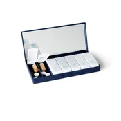 Navy Blue Pill Box