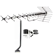 Bundle - Antennas Direct Goliath HD TV Antenna, 40-inch Mast, a FREE ClearStream JUICE Plus Preamplifier