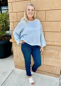 Agna Sweater by ELK in Pearl Blue