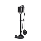 ½ HP Thermoplastic Pedestal Sump Pump