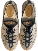 Men's Gucci Beige/Brown Shoe Size 11 Sneakers