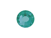 2 Hole Sew-on Square Blue Zircon