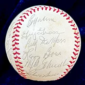 1980 World Series Champion Philadelphia Phillies Team Signed (26) Official National League Baseball. — The Bullpen Sports Collectibles